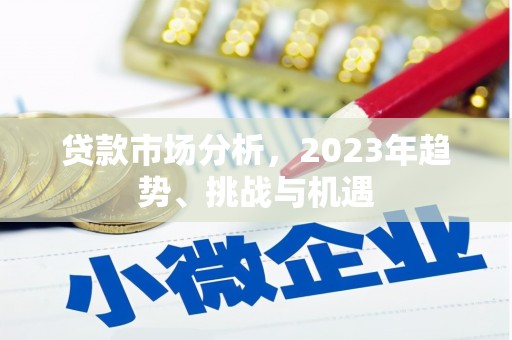 川汇贷款市场分析，2023年趋势、挑战与机遇