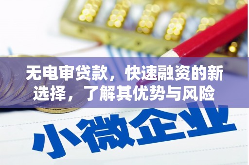 川汇无电审贷款，快速融资的新选择，了解其优势与风险
