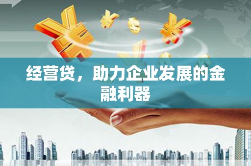 川汇经营贷，助力企业发展的金融利器