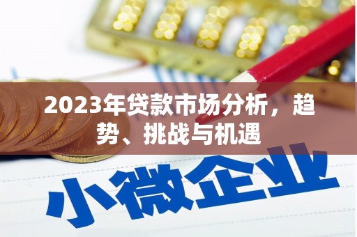 川汇2023年贷款市场分析，趋势、挑战与机遇