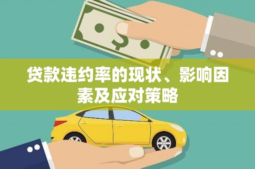 川汇贷款违约率的现状、影响因素及应对策略
