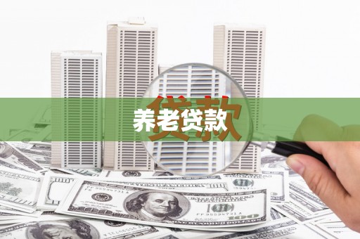 川汇养老贷款