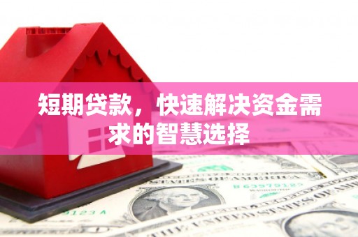 川汇短期贷款，快速解决资金需求的智慧选择