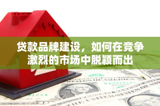 川汇贷款品牌建设，如何在竞争激烈的市场中脱颖而出