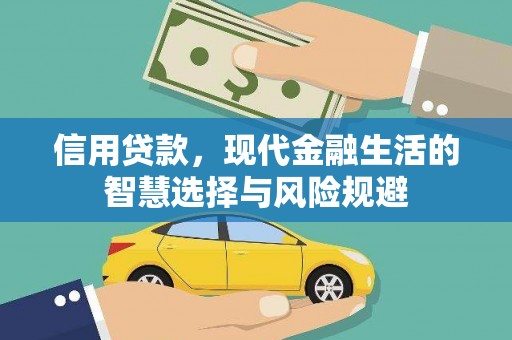川汇信用贷款，现代金融生活的智慧选择与风险规避