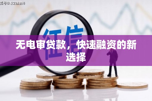 川汇无电审贷款，快速融资的新选择