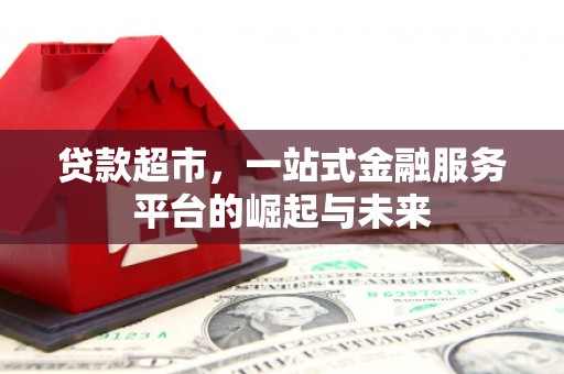川汇贷款超市，一站式金融服务平台的崛起与未来