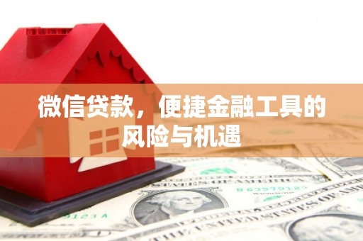 川汇微信贷款，便捷金融工具的风险与机遇