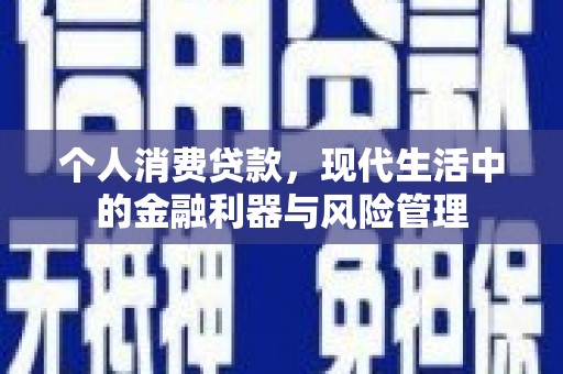 川汇个人消费贷款，现代生活中的金融利器与风险管理