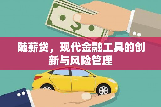 川汇随薪贷，现代金融工具的创新与风险管理
