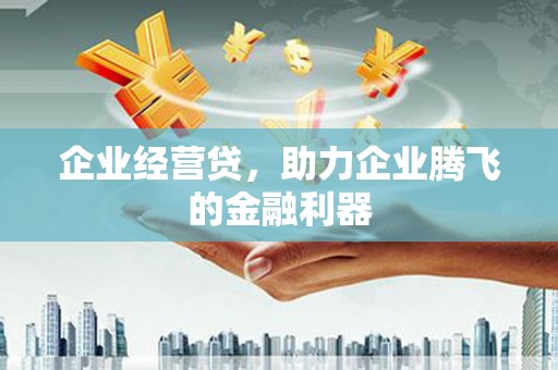 川汇企业经营贷，助力企业腾飞的金融利器