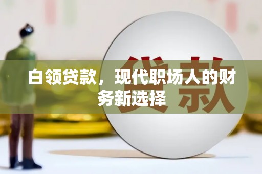 川汇白领贷款，现代职场人的财务新选择