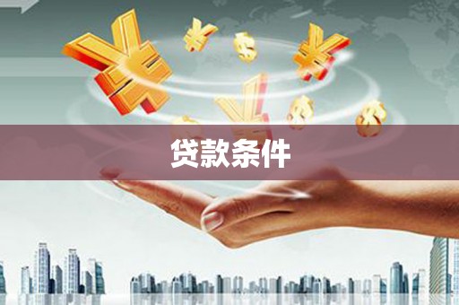川汇贷款条件