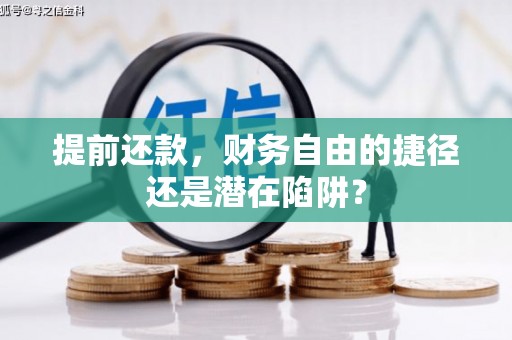 川汇提前还款，财务自由的捷径还是潜在陷阱？