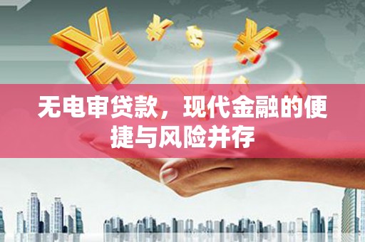 川汇无电审贷款，现代金融的便捷与风险并存