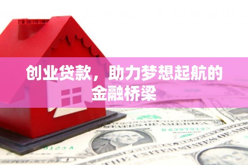 川汇创业贷款，助力梦想起航的金融桥梁