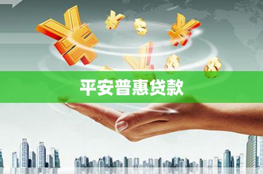 川汇平安普惠贷款