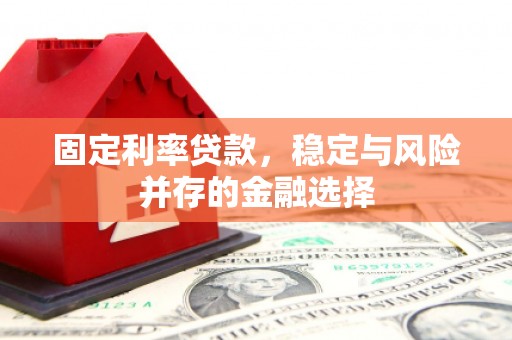 川汇固定利率贷款，稳定与风险并存的金融选择