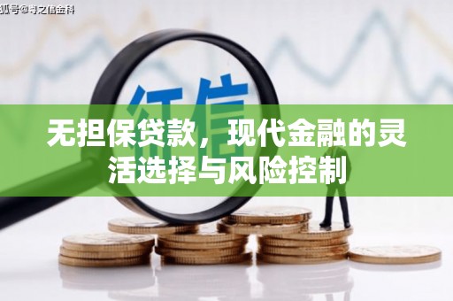 川汇无担保贷款，现代金融的灵活选择与风险控制