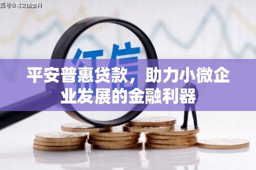 川汇平安普惠贷款，助力小微企业发展的金融利器