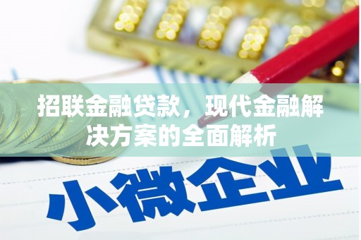 川汇招联金融贷款，现代金融解决方案的全面解析