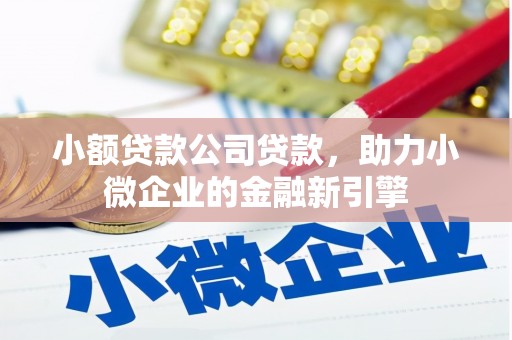 川汇小额贷款公司贷款，助力小微企业的金融新引擎