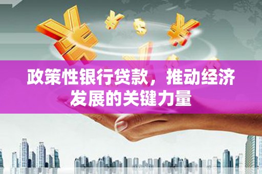 川汇政策性银行贷款，推动经济发展的关键力量