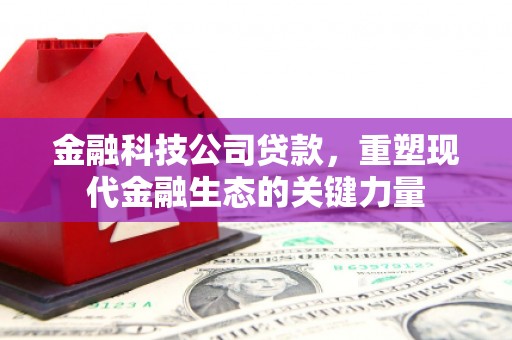 川汇金融科技公司贷款，重塑现代金融生态的关键力量