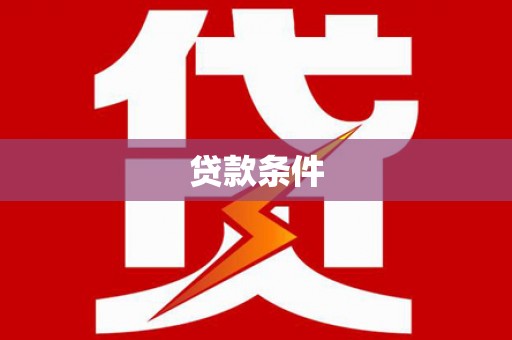 川汇贷款条件
