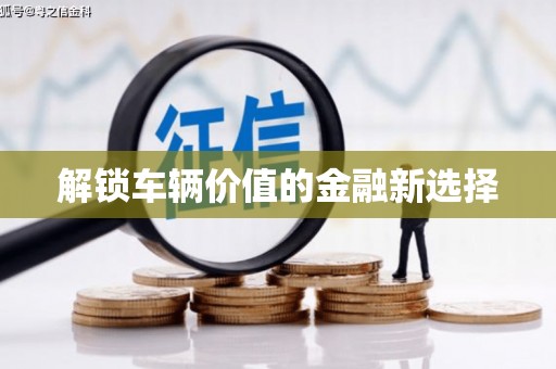 川汇解锁车辆价值的金融新选择