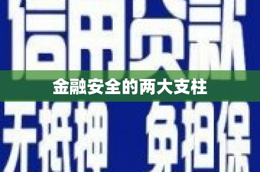 川汇金融安全的两大支柱