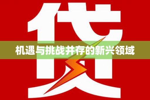 川汇机遇与挑战并存的新兴领域
