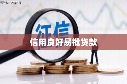 川汇信用良好易批贷款