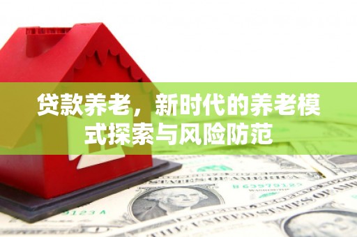 川汇贷款养老，新时代的养老模式探索与风险防范