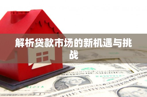 川汇解析贷款市场的新机遇与挑战