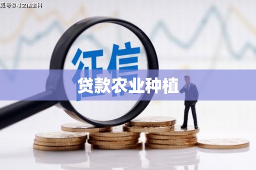 川汇贷款农业种植