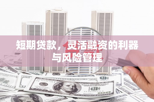 川汇短期贷款，灵活融资的利器与风险管理